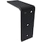 Ekena Millwork Countertop Support Steel Heavy Duty Bracket w/ Gusset, Powder Coated Black 2 1/2"W x 6"D x 6"H BKTM02X06X06CGPBL - alternate 8